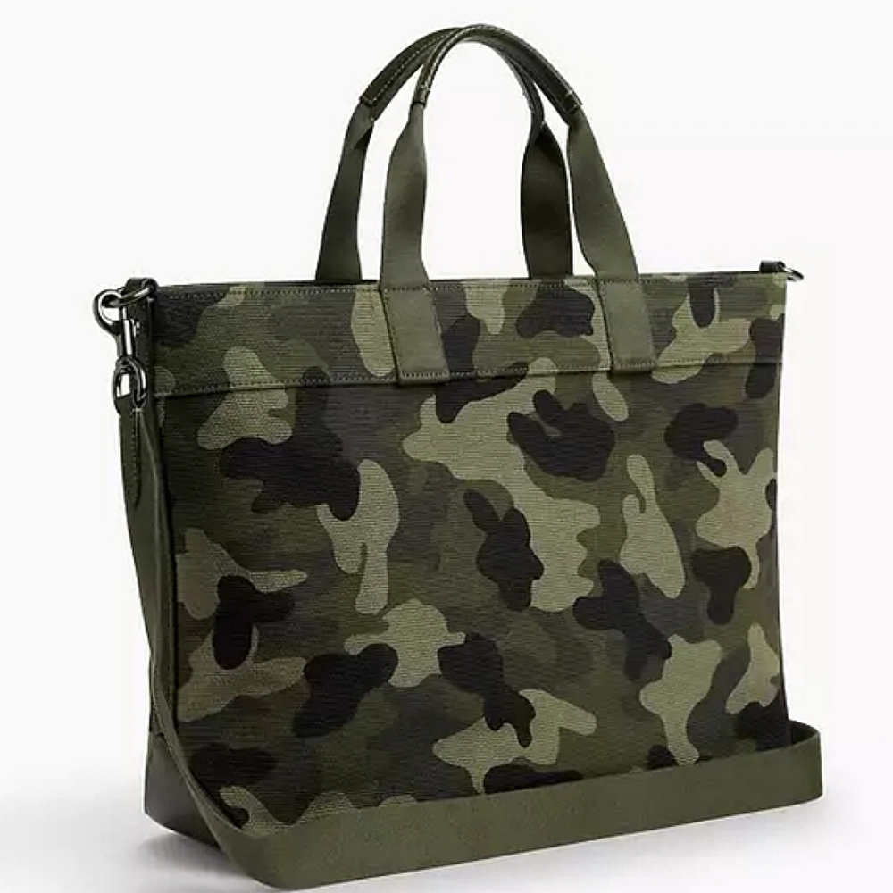 🖤 COACH CAMO PRINT TOTE BAG 38 LIMITED EDITION - Picture 3 of 7